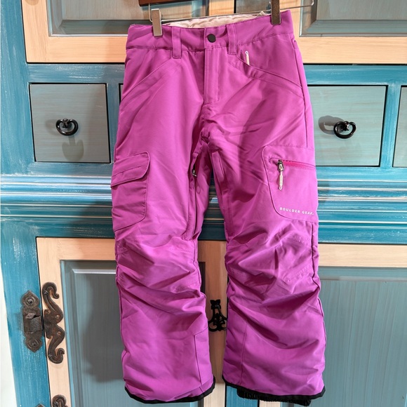 Boulder Gear Pants - Boulder Gear Women's Pink Snow Pants - Insulated Ski Joggers
